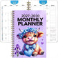 🏆Surprise Price: Only £8.99!!!🐮 2026–2030 Monthly Planner ✨ Cute Highland Cow 5-Year Calendar | Large Monthly Blocks for Long-Term Planning