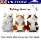 🐹 Save 50%! 🎁 Talking Hamster Plush – Repeats sounds & cute interactive fun ✨