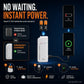 🔋 Emergency Phone Charger | AA Battery Powered Portable Power Bank | No Charging Needed | Built-In LED Flashlight for Travel, Camping & Emergencies 🔦