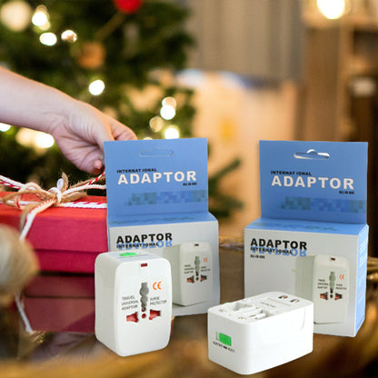 🔥Hot Sale Offers-Universal Travel Adapter Plug for USA/ EU/ UK/ AUS