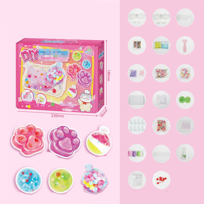 🎨 DIY Squishy Toy Kit for Kids – Create Your Own Squeeze Toys