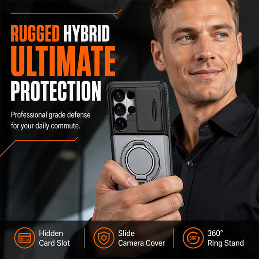 🔥 LAST DAY! Only £7.99💥2-in-1 Shockproof Phone Case with Hidden Card Holder
