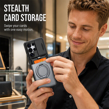 🔥 LAST DAY! Only £7.99💥2-in-1 Shockproof Phone Case with Hidden Card Holder