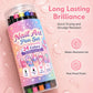 💕LAST DAY-50% OFF🌈24 Colors Dual Ended Nail Art Pens Set🖌️