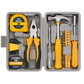🔥Hot Sale🔥Portable 24-Piece Household Tool Kit – Storage Case Included, Hammer, Screwdriver, Pliers, Tape Measure & Bits for DIY Home Repairs⚒️